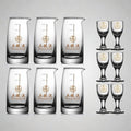 (6 pots and 6 cups with wuliangye logo) 100 penguin pot + wuliangye cup