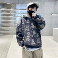 Handsome boy cartoon sweatshirtautumnew arrivalkidsspring & fall bottom shirt youth autumn tops handsome