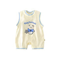 Summer romper baby boy sports vest jumpsuit sleeveless tank top infant summer outfit baby going out clothes