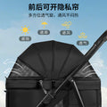 2026 new arrival: factory direct wholesale of medium to large lightweight pet strollers - outdoor foldable cat carriers and dog pushchairs