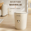 Trash can for homecute high-looking bucket bedroom cream style creative sanitary bucket living room pressure ring with lid push-type