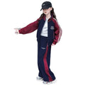 Girls' spring/autumn fashion set - stylish  new kids' activewear - casual class uniforms for older girls - trendy and cool