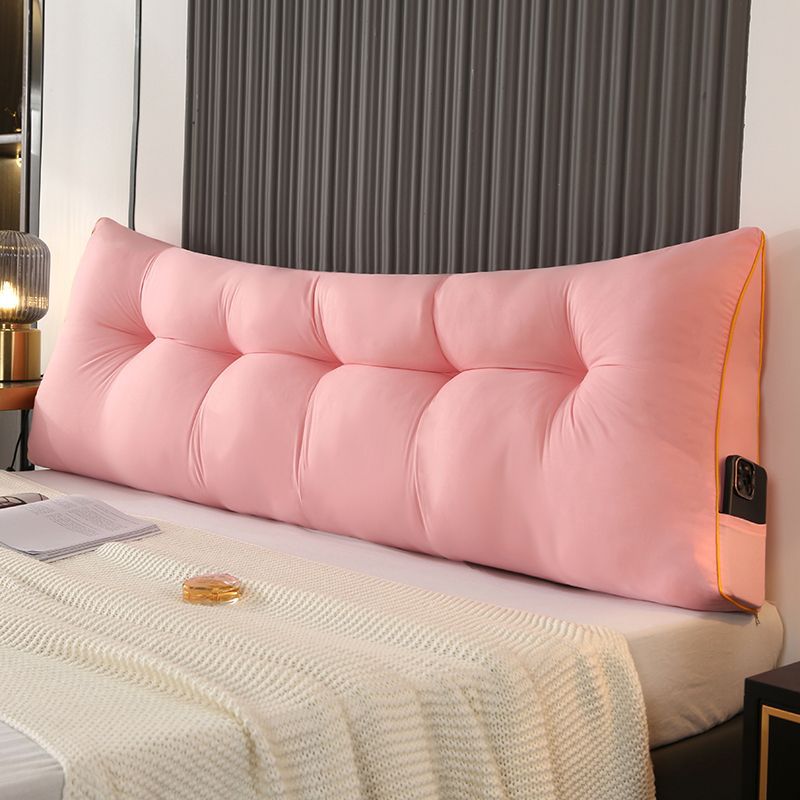 Bed head cushion soft tatami bed long pillow waist protector bed back cushion bedside table large back triangle bedroom