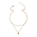 Sweater accessories necklace wholesale european and american cross-border autumn and winter pendant women's accessible luxury niche high-end golden clavicle chain