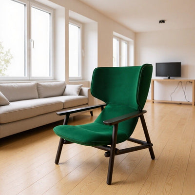 New chinoiserieretro wabi-sabi style b&b sofa casual chair fashion small apartment sofa reception decoration sofa chair