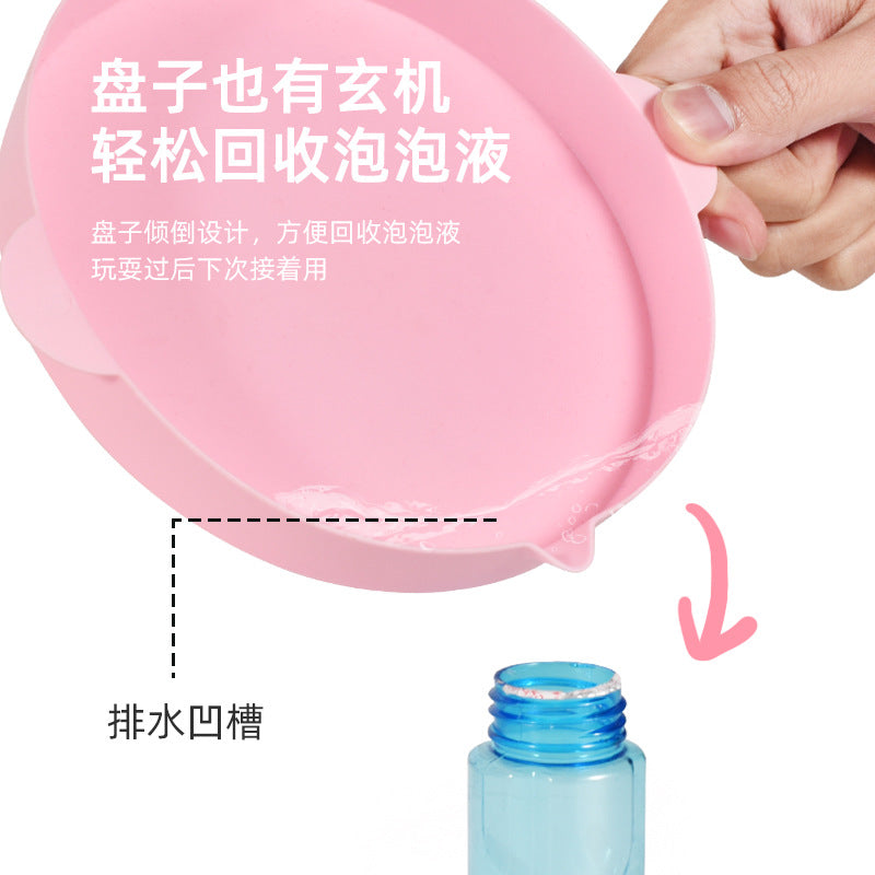 new arrival sprinkler truck luminous bubble gun handheld gatling bubble blowing machine popular fully automatic kids toys