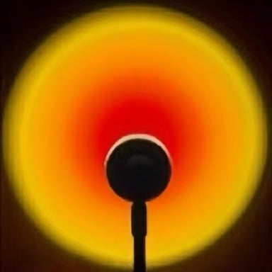 Internet celebrity bedroom projection live photo sunset sunset light photography filling light sunset light projection lighting ambient light