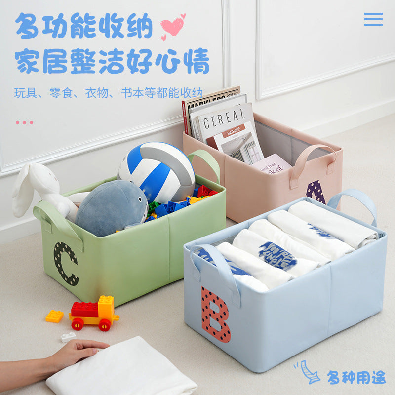 Beilian Home Furnishing Clothing Storage Basket Bedroom Toy Organizing Box Dormitory Storage Box Foldable Clothes Storage Box