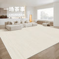 Minimalist living room rug, bedroom bedside mat, large area floor covering, full coverage sofa and coffee table pad, light luxury high-end floor mat