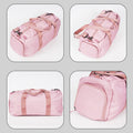 Sports & fitness bag, travel bag, business trip waterproof large capacity travel crossbody bag, organizer bag, wet & dry separated luggage bag