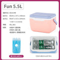 Wholesale 5.5l insulated box summer gift box ready-to-eat fresh sea cucumber packaging box gift box fresh insulated box refrigerator