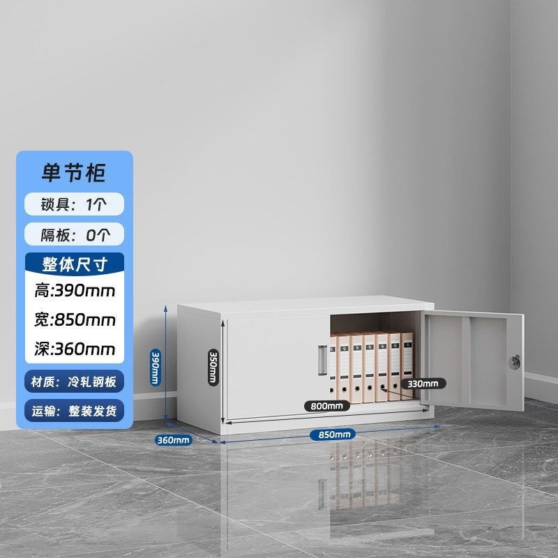 Iron file cabinet low cabinet office data file cabinet steel financial voucher storage cabinet for home storage cabinet