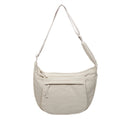 preppy style niche style crossbody bag easiest for match women's work clothing shoulder dumpling bag simple cloth bag large capacity nylon