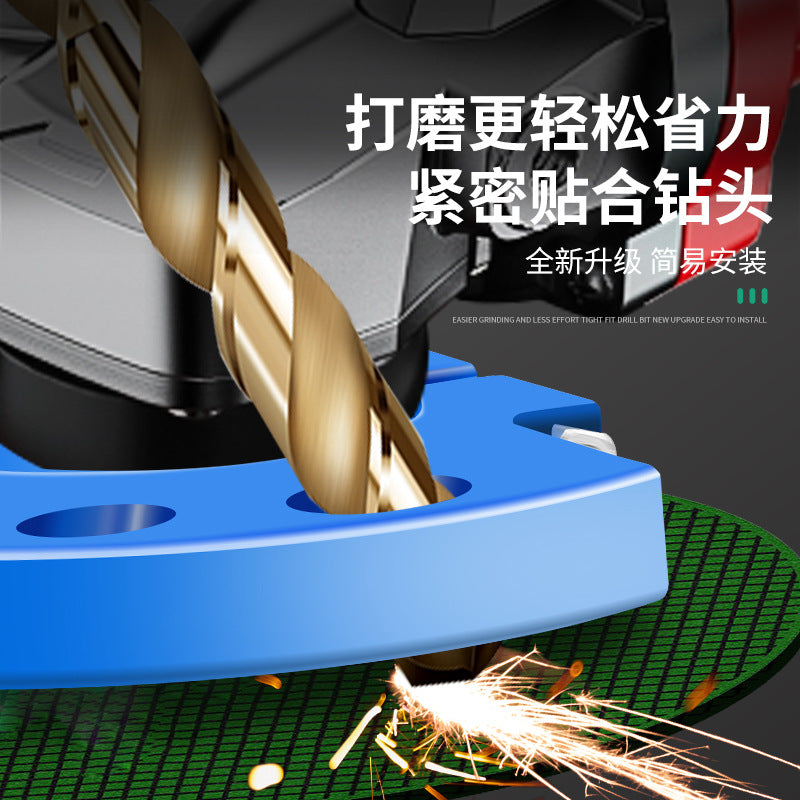 Baolian old drill bit repair artifact multi-functional angle grinder grinding portable twist drill bit grinding holder