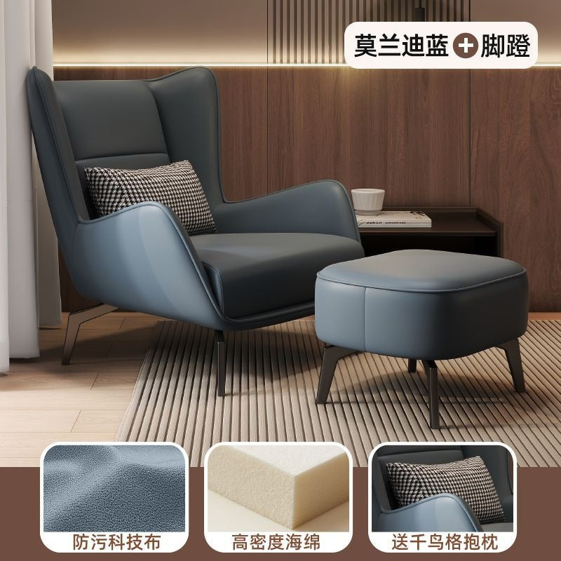 Bedroom modern single chair casual living room reclining single sofa accessible luxury lazy balcony designer for home sofa