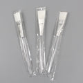 Adjustable facial mask brush, makeup brush, transparent rod, hollow rod, white brush, beauty length 165mm, concealer handy gadget