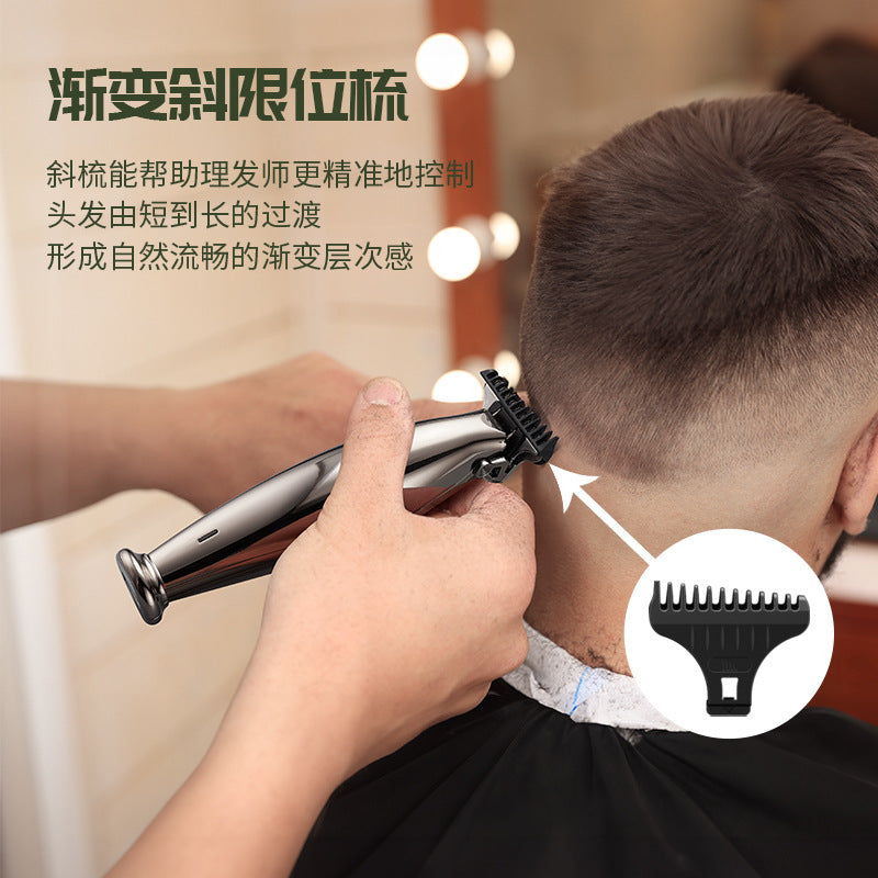 Fanke electric hair clipper light touch digital pet cat hair clipper retro hair salon for home professional electric hair clipper