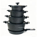 For homemedical stone soup pot non-stick pot cooking noodles soup large capacity double ear pot soup pot induction cooker gas stove neutral