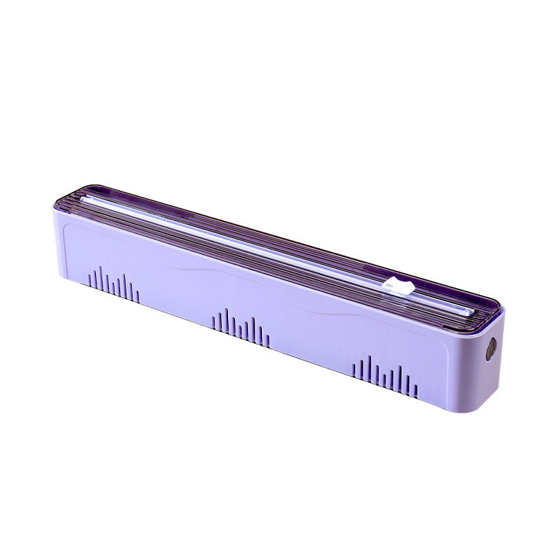 Plastic wrap cutter magnetic refrigerator handy gadget food grade for home kitchen disposable plastic wrap tear-free cutting box