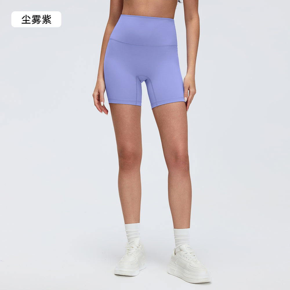New women's yoga shorts - barely there feel, no camel toe, tight-fitting workout capris - summer fitness yoga wear dk067