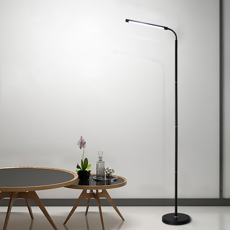 Modern minimalist floor lamp - student practice, homework, eye protection, study led light - bedroom, study, reading standing lamp