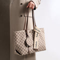 Work clothing large capacity tote bag women's bag 2025 fall and winterfashion shoulder crossbody bag easiest for match large capacity tote bag