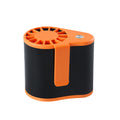 new camping style leafless waist fan student outdoor handheld portable mini waist leafless fan