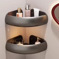 High-style bathroom storage rack, no-drill installation, bathroom triangle basket, toilet vanity wall-mounted organizer, corner shelf
