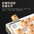 Y75 metal aluminum mechanical keyboard kit - 75% layout rgb wired gasket hot-swappable gaming peripheral