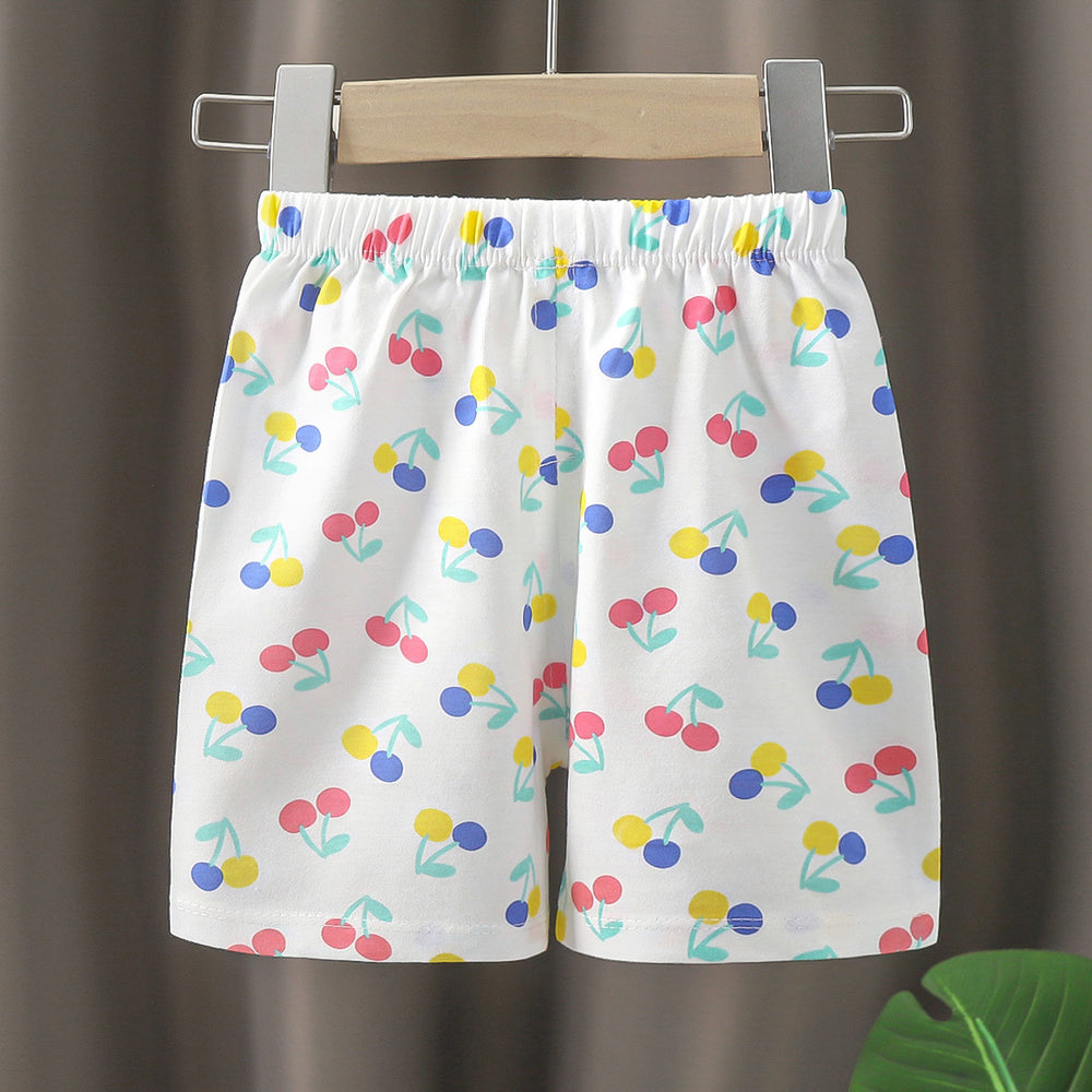 Summer kids' pure cotton shorts, baby pants, boys' and girls' all-cotton casual pants, toddler and child's undershirts - dropshipping available