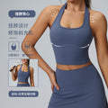 hot-selling halter sports bra for women, running shockproof quick-drying sports bra, processing and customization according to drawings and samples