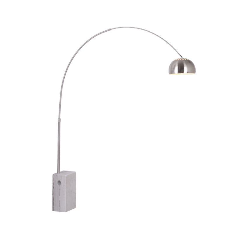 [Factory direct sales] Modern simple living room hotel bedroom stainless steel floor lamp large, medium and small fishing lighting