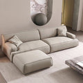 Damask genuine leather sofa italian retro sofa living room designer straight row four-seater set