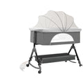 Baby crib convertible bed mobile foldable multifunctional cradle newborn bedside bed cross-border hot-selling baby bed