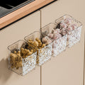 Kitchen onion, ginger and garlic storage basket, bathroom sundries hanging basket, bathroom wall plastic storage basket storage box