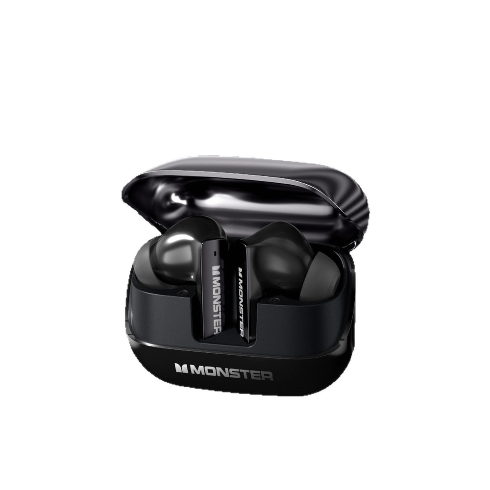 Monst mqt50 wireless bluetooth gaming headphones - in-ear, noise-canceling, sports music, high-fidelity audio, long battery life