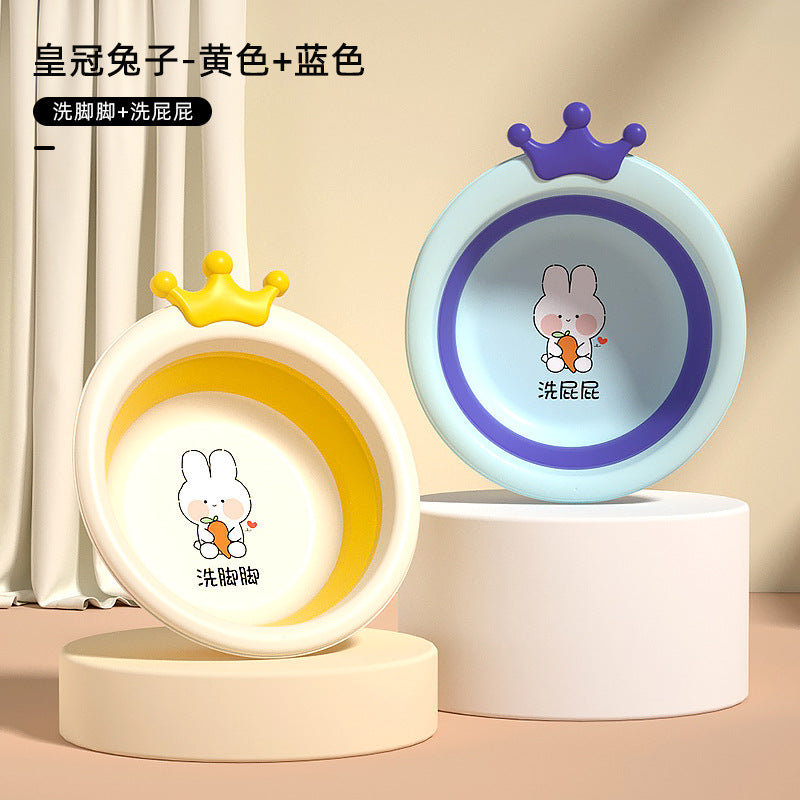 Baby washbasin, new born baby special basin, kids foldable butt wash basin, washbasin, small basin