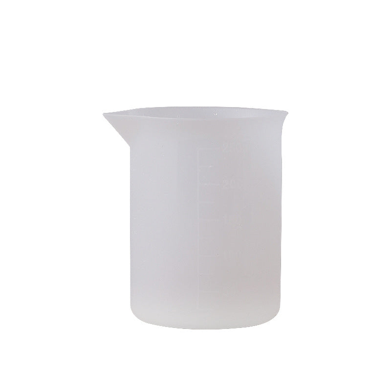 Food grade silicone measuring cup with graduated cup heat insulation and high temperature resistance 100ml 250ml liquid measuring cup cross-border hot sale