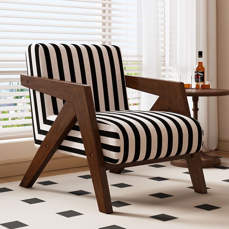 Richard nordic solid wood single sofa chair living room french cafe hotel retrob&b balcony lazy chair