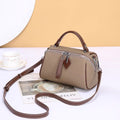 Small bag 2024 new women's fashion versatile phone bag handbag boston genuine leather women's bag chic crossbody bag