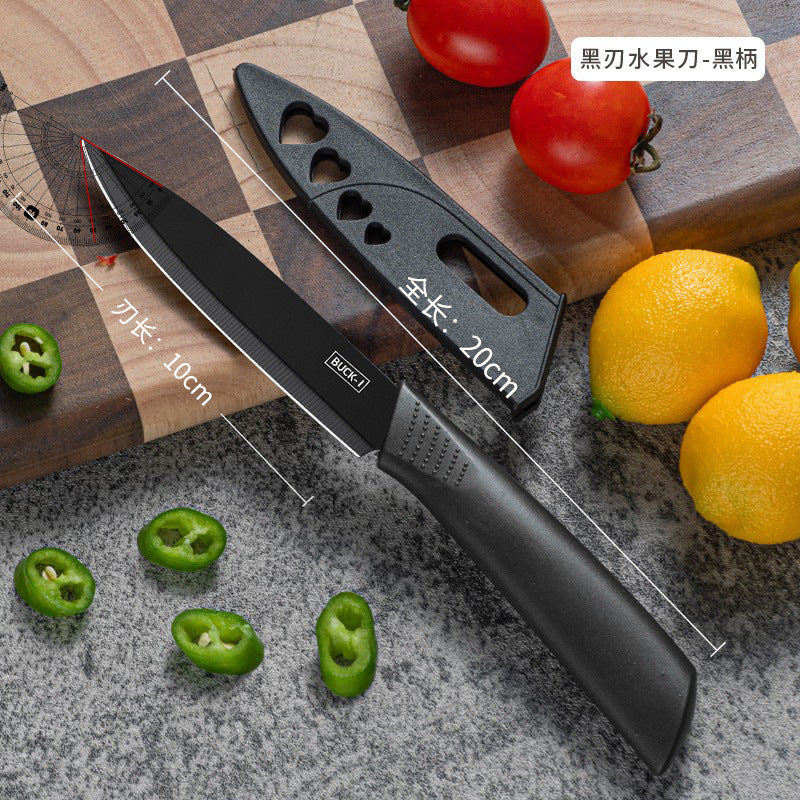 Japanese style knife camping style handle meat knife american knife multi-functional portable kitchen fruit knife all-in-one knife