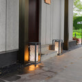 Outdoor new chinese style courtyard light waterproof lawn lamp minimalist modern ground light japanese villa garden landscape lighting