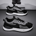 2025 new spring men's mesh breathable chunky sneakers - athletic, casual, trendy, thick-soled, height-increasing, work safety shoes for men