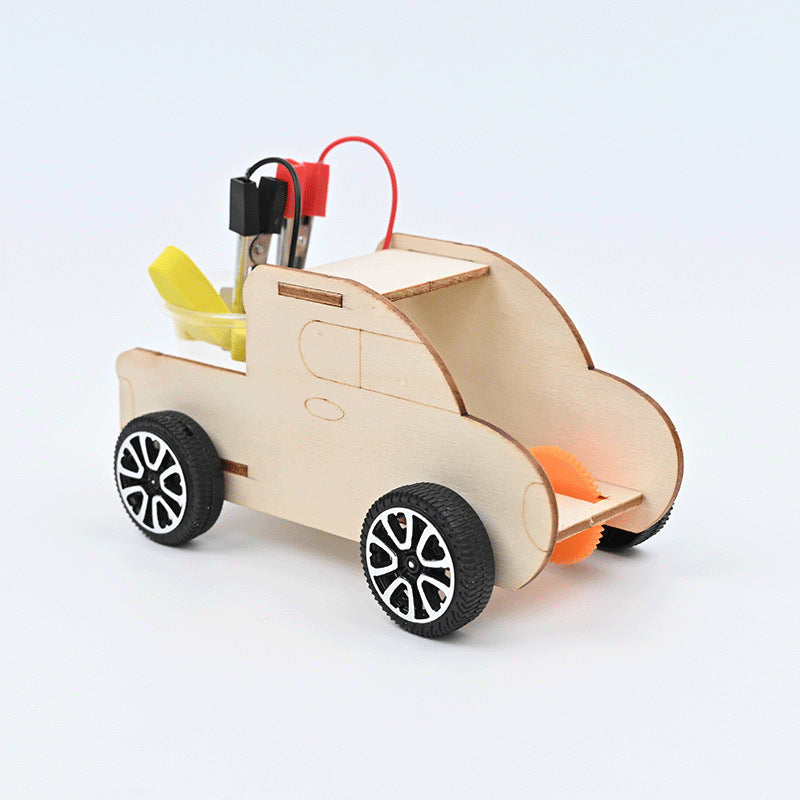 Salt water trolley, primary school handmade DIY technology small production maker new energy innovation scientific experiment material recommendation