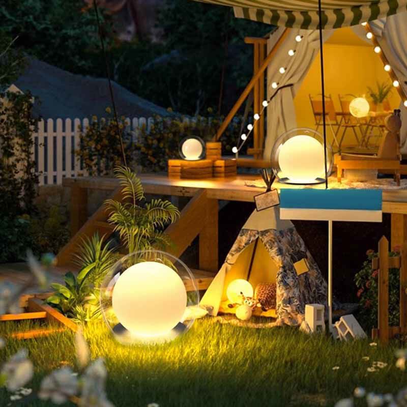 Outdoor lamp moon lamp courtyard atmosphere lamp garden decoration atmosphere underground lamp atmosphere grass ball moon lawn