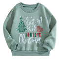 Export spring autumkids round neck children's sweatshirt cartoon printingcutecasual fleece long sleeves pullover girl tops
