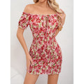 code new arrival  women's original fashionsexy tight-fitting hip one-shoulder dress