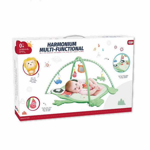 Cross-border  export newborn baby sports blanket game foldable game pad crawling pad with pillow boy