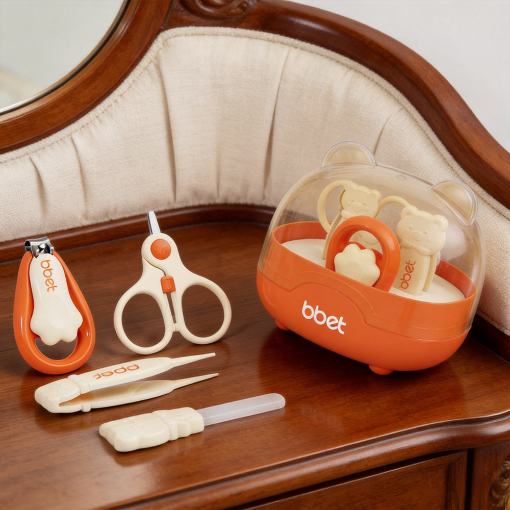 Baby nail clipper set - infant care kit, baby scissors & pliers, newborn nail clippers - customizable