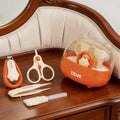 Baby nail clipper set - infant care kit, baby scissors & pliers, newborn nail clippers - customizable